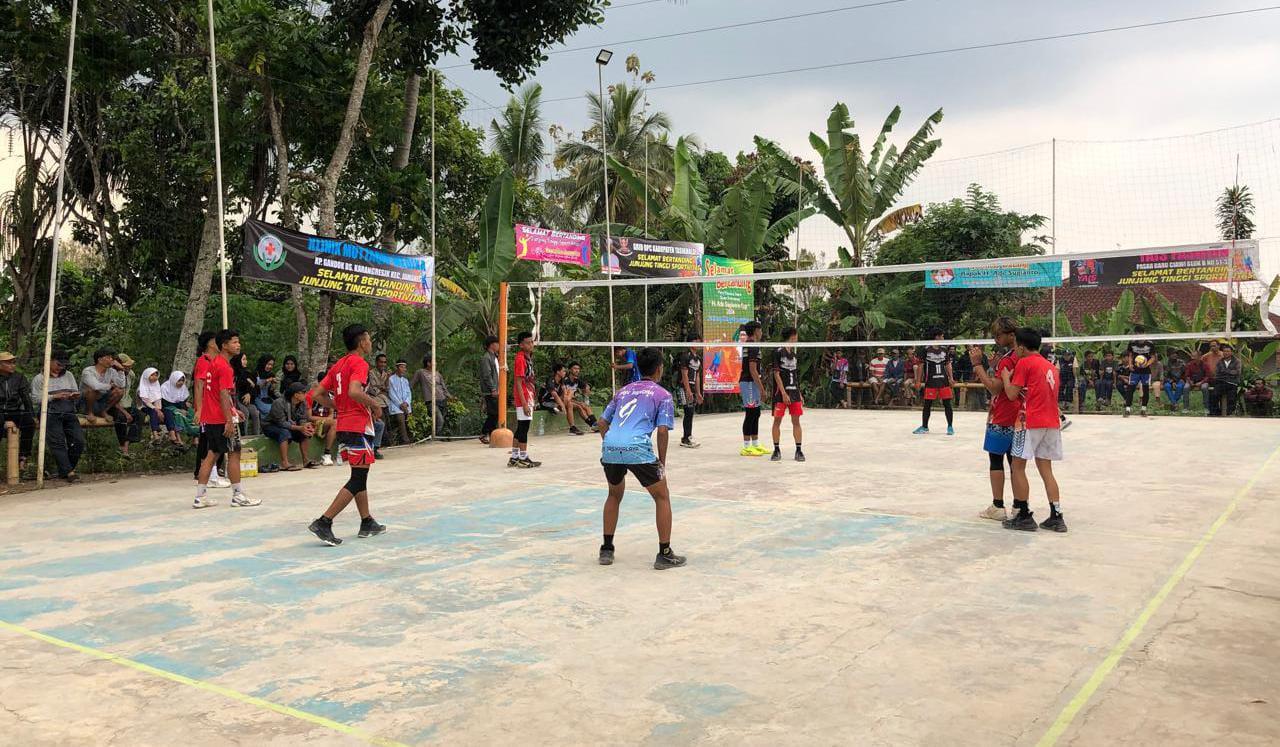 32 Tim se-Priangan Timur Bertanding dalam Turnamen Bola Voli Piala Ade Sugianto