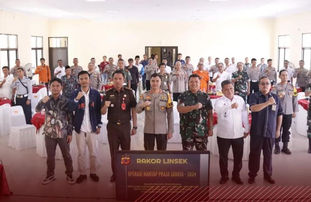 Polres Banjar Gelar Rakor Lintas Sektoral Jelang Pilkada 2024