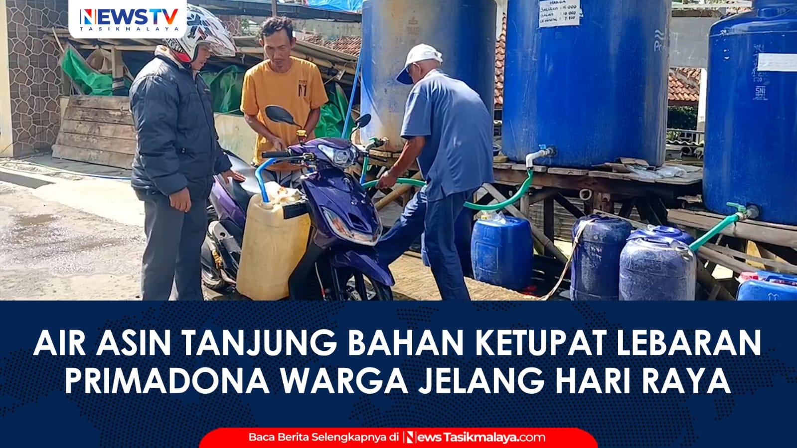 VIDEO: Air Asin Tanjung Jadi Andalan Warga untuk Ketupat Lebaran, Peminat Meningkat 60 Persen