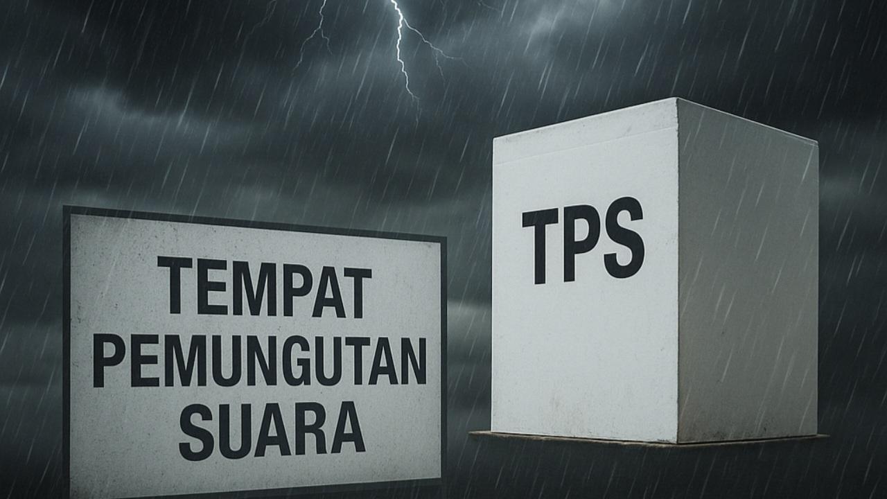 Pertanda Alam atau Sekadar Cuaca? Hujan Petir Iringi PSU di Kabupaten Tasikmalaya