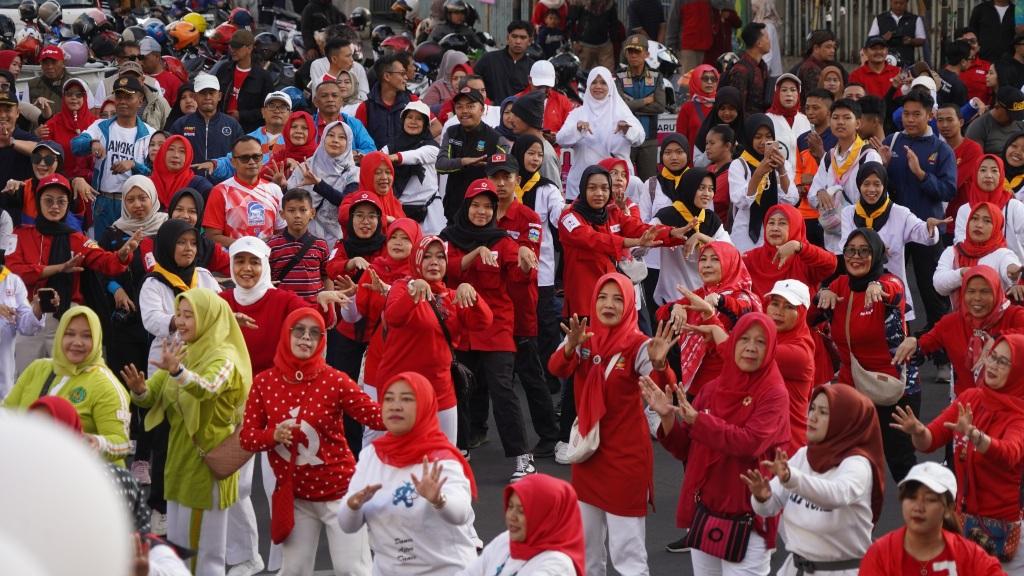 Antusiasme Warga Garut Penuhi Jalan Ahmad Yani pada CFD Perdana Pasca Pandemi Covid-19