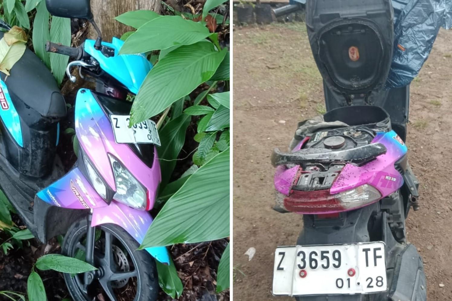 Curi Honda Vario, Maling di Kota Banjar Tinggalkan Motor di Hutan