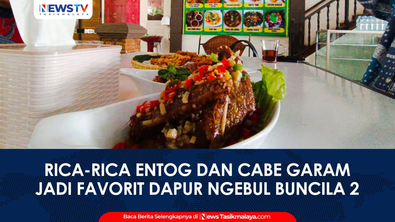 VIDEO: Dapur Ngebul Buncila 2 Resmi Hadir di Tasikmalaya, Rica-rica Entog dan Cabe Garam Jadi Favorit