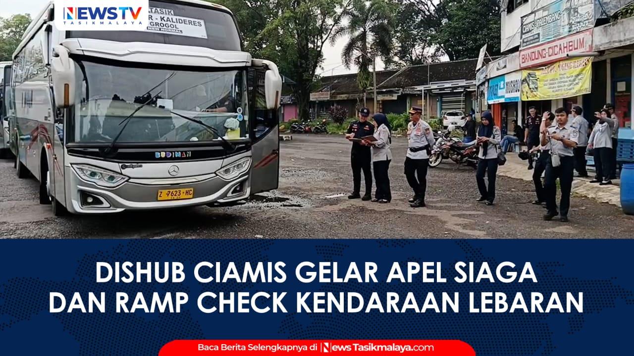 VIDEO: Dishub Ciamis Gelar Apel Siaga dan Ramp Check, Pastikan Keselamatan Pemudik Lebaran 2025