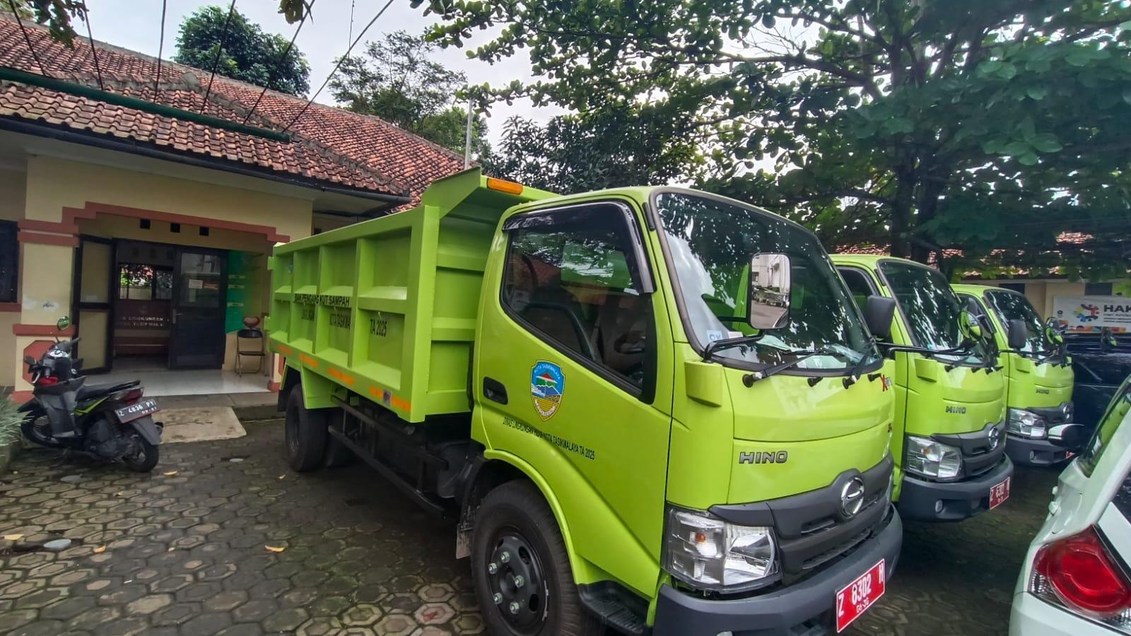 DLH Kota Tasikmalaya Tambah Tiga Dumptruck untuk Tingkatkan Layanan Pengangkutan Sampah