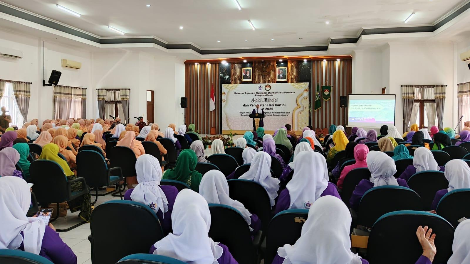 GOW Ciamis Peringati Hari Kartini 2025 dan Gelar Halal Bihalal, Soroti Isu Kesehatan Mental Perempuan