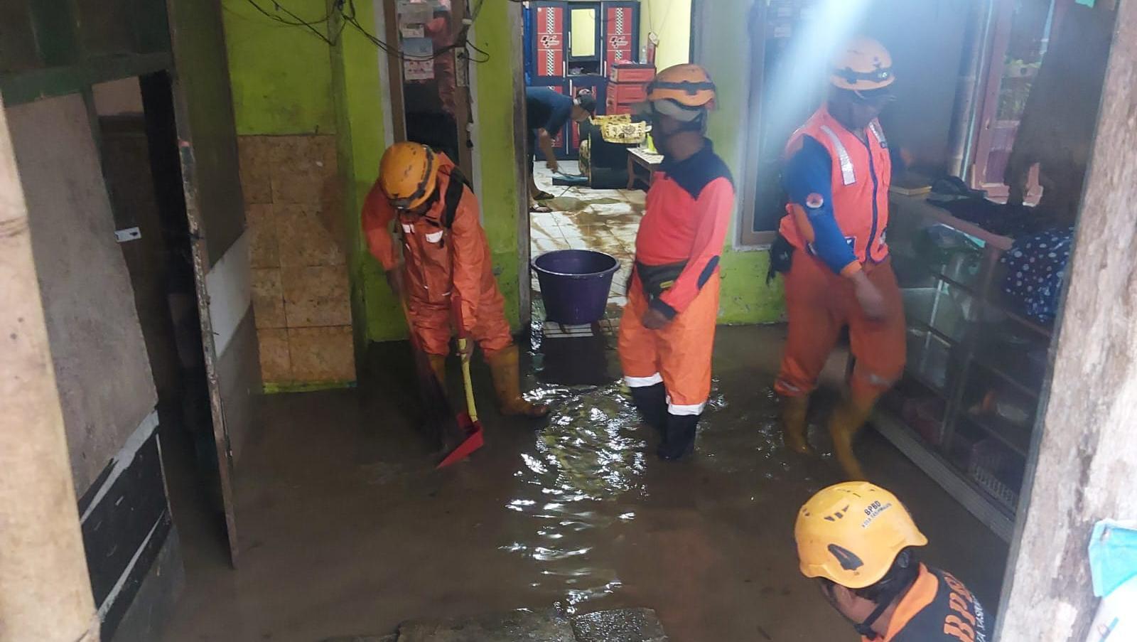 Rumah dan Sawah di Ciakar Tasikmalaya Terendam Banjir