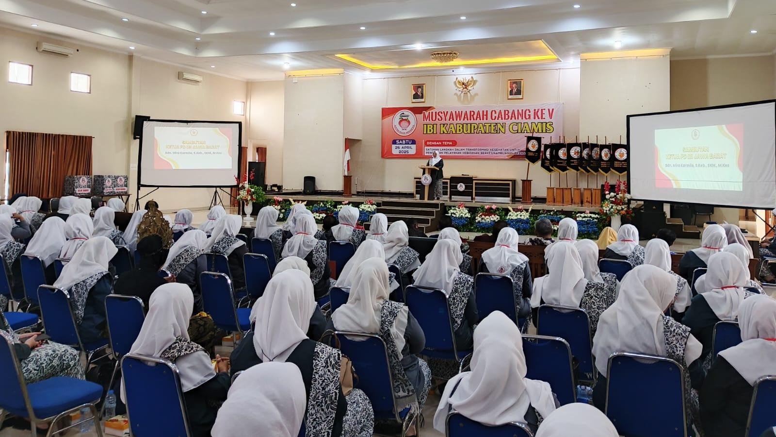 IBI Kabupaten Ciamis Gelar Muscab V, Perkuat Peran Bidan dalam Transformasi Kesehatan