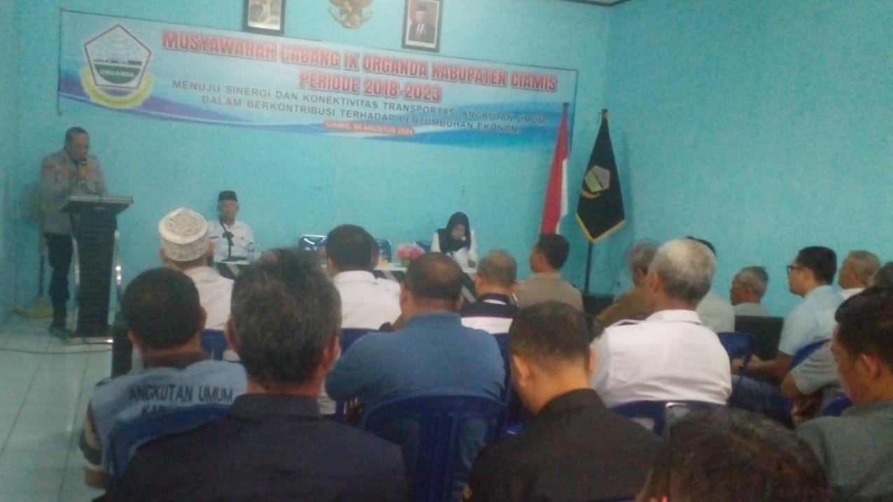 Rd Ekki Bratakusumah Terpilih sebagai Ketua DPC Organda Ciamis Secara Aklamasi