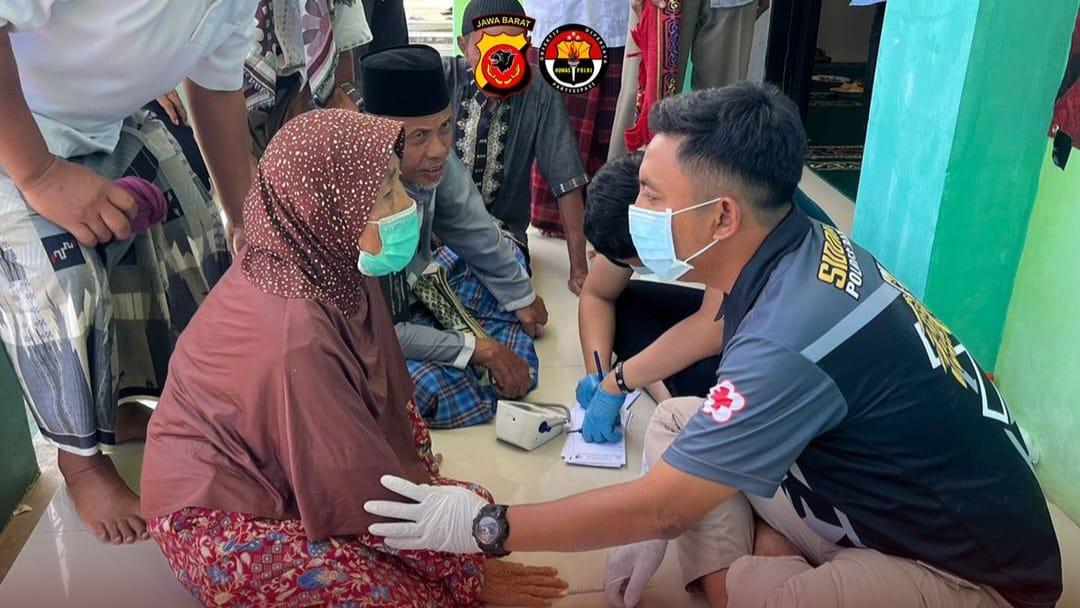 Polres Banjar Gelar Bakti Kesehatan dan Pengobatan Gratis