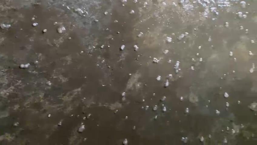 Fenomena Hujan Es Guyur Cibeureum Tasikmalaya