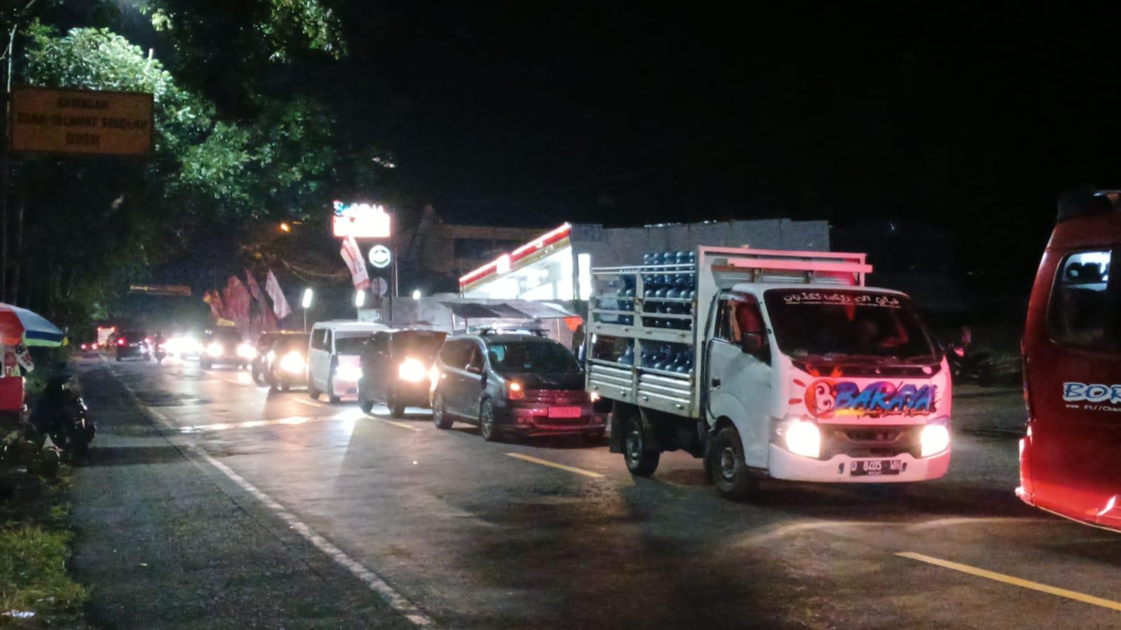 Arus Mudik di Jalur Gentong Tasikmalaya Mulai Padat, Diprediksi Meningkat di H-3 Lebaran