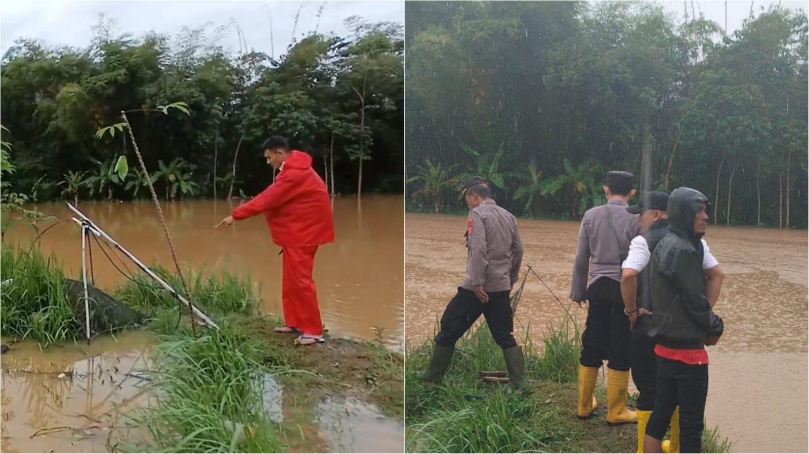 Nenek Tewas Tenggelam Saat Cari Ikan di Lokasi Banjir Sukaresik Tasikmalaya