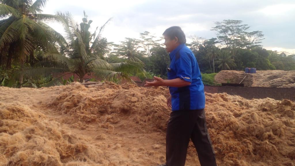 Limbah Aci Kawung di Sarayuda Ciamis Akan Diolah Jadi Pupuk Cair oleh Perusahaan asal Sulsel