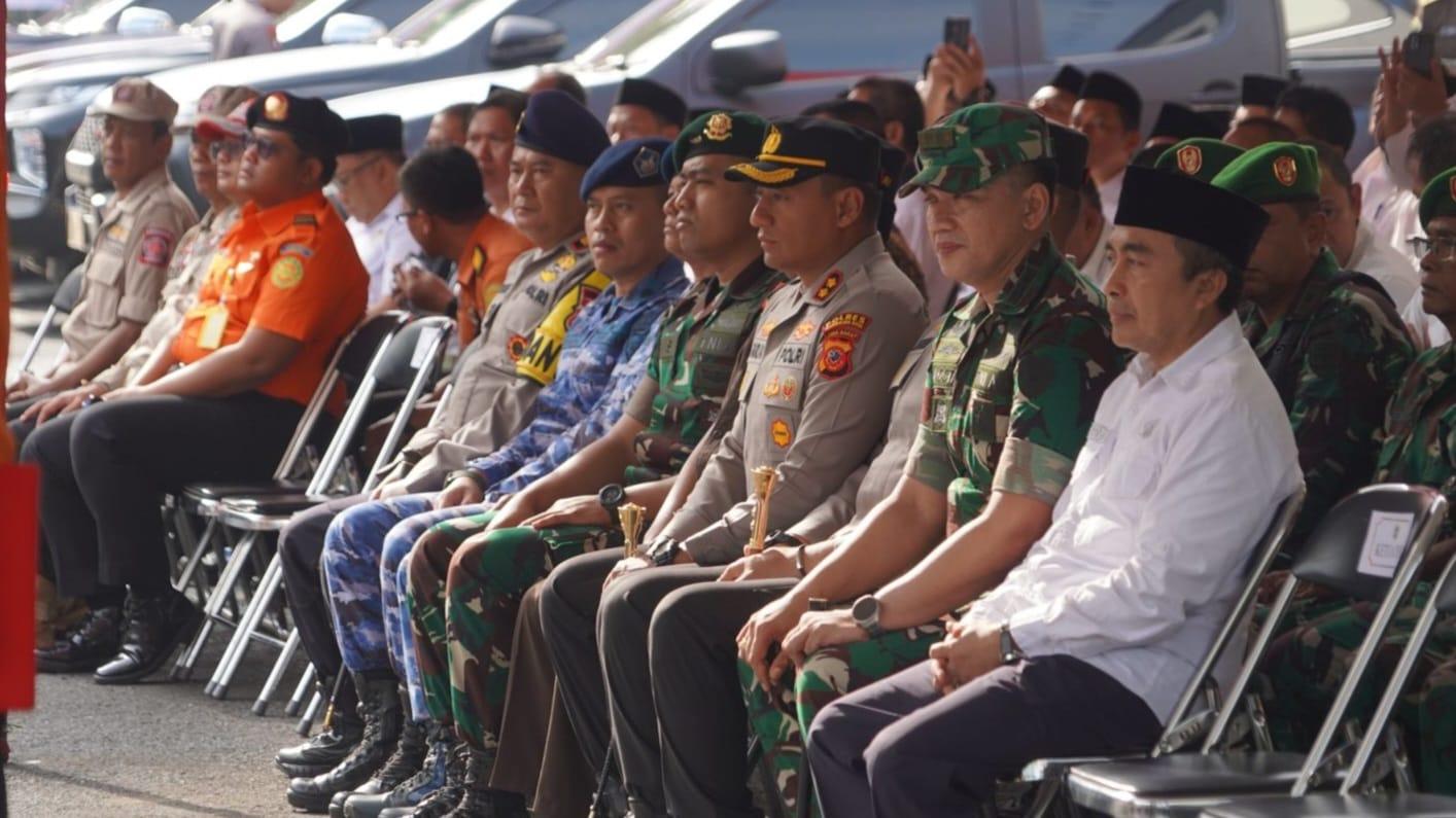Kapolres Tasikmalaya Kota Hadiri Apel Kesiapsiagaan Bencana Tingkat Kabupaten