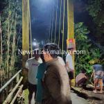 BREAKING NEWS: Pria Diduga Lompat ke Sungai Ciwulan di Sasak Tonjong Tasikmalaya, Sempat Titipkan Motor