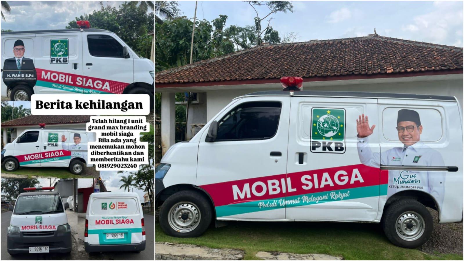 Mobil Siaga Milik H. Wahid Hilang di Tamansari Tasikmalaya, Polisi Lakukan Penyelidikan