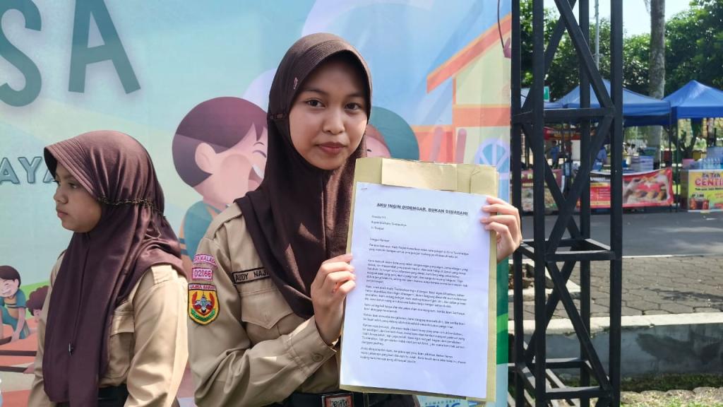 Suara Anak Kota Tasikmalaya Menggema di Peringatan HAN 2025: Ingin Didengar, Bukan Dimarahi