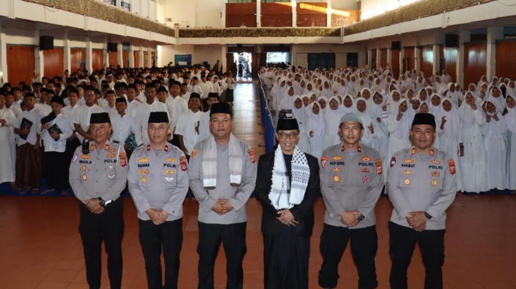 Kapolres Ciamis Silaturahmi ke Ponpes Darussalam, Ajak Santri Perangi Narkoba