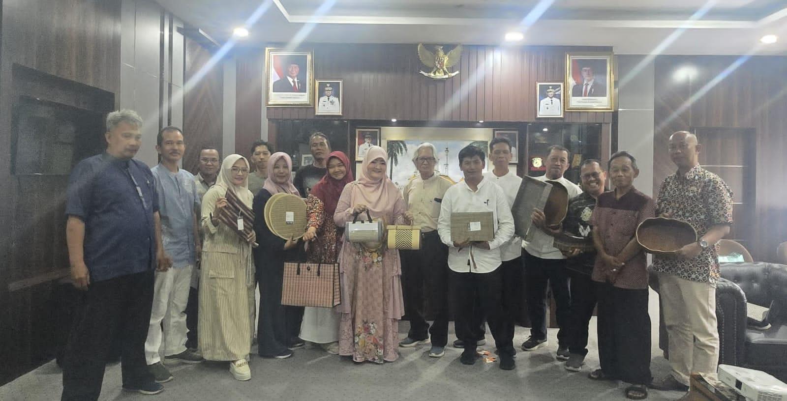 HIMKI Priangan Timur Jajaki Kolaborasi dengan Dekranasda Kota Tasikmalaya Angkat Potensi Kriya Bambu