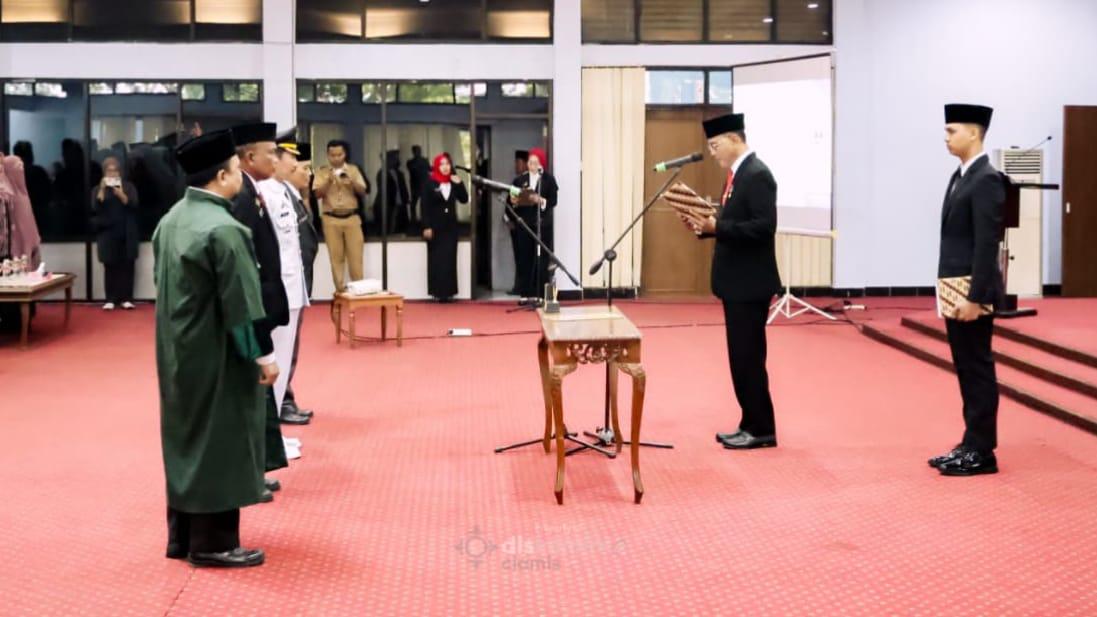 Bupati Ciamis Lantik Pejabat Baru, Tegaskan ASN Harus Peka dan Peduli pada Warga