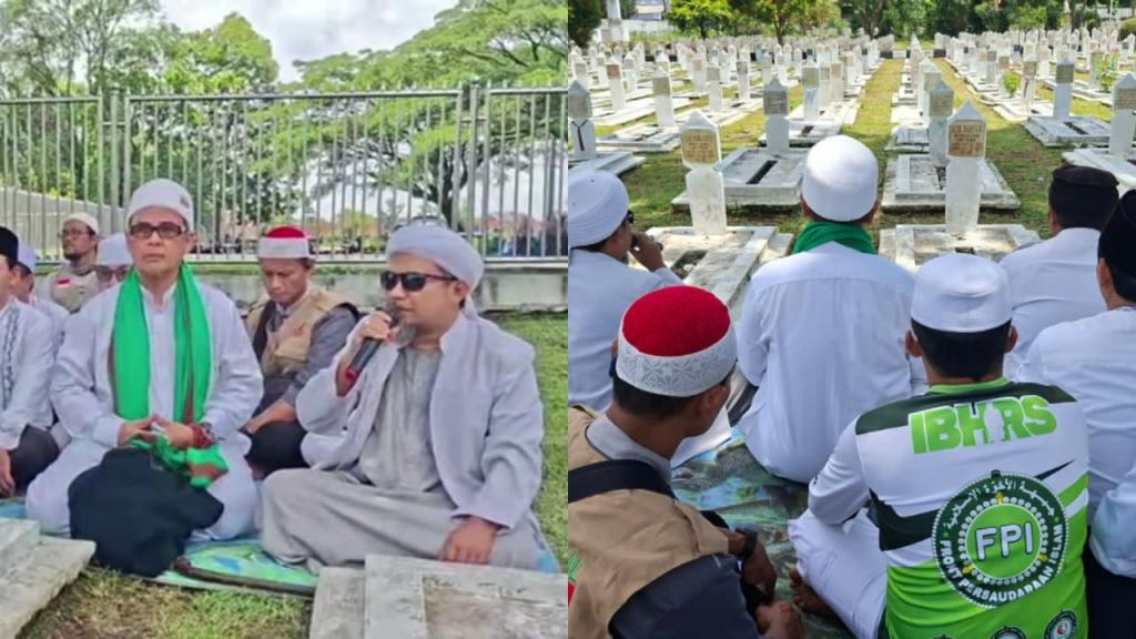 FPI Kota dan Kabupaten Tasikmalaya Gelar Ziarah dan Tahlil di Taman Makam Pahlawan