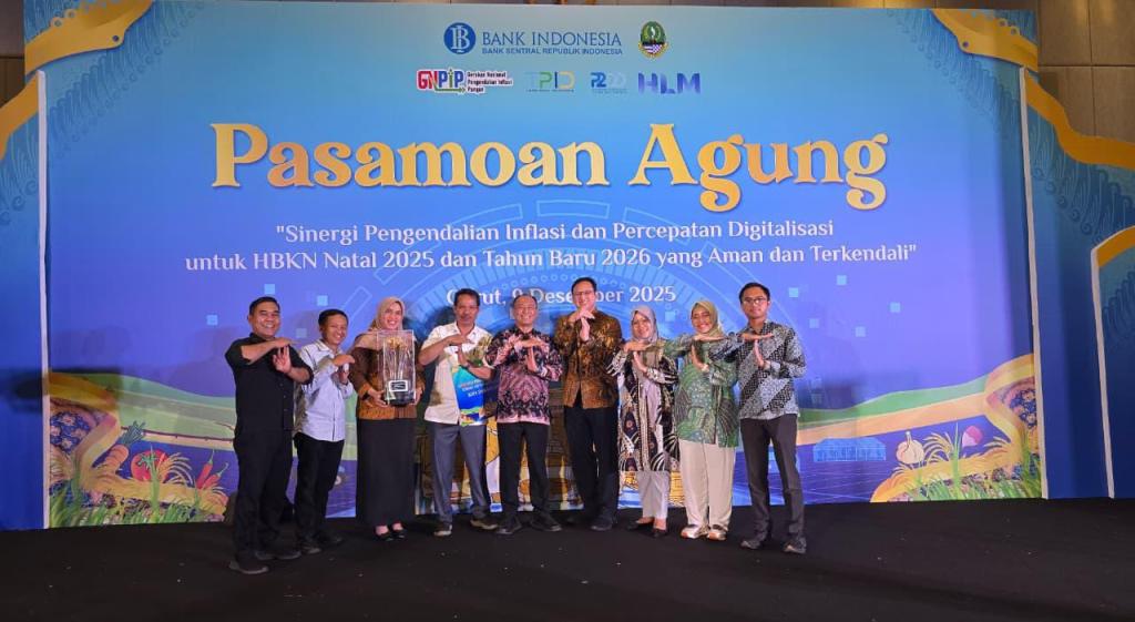 TPID Kota Tasikmalaya Raih Penghargaan Terbaik Ke-1 pada Pinunjul Awards 2025 Jawa Barat