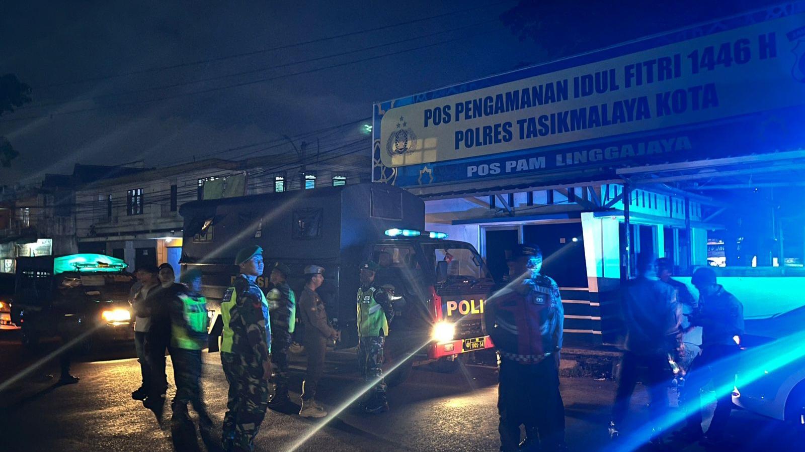 Polres Tasikmalaya Kota Gelar Patroli Skala Besar, Remaja Mabuk Terjaring Razia