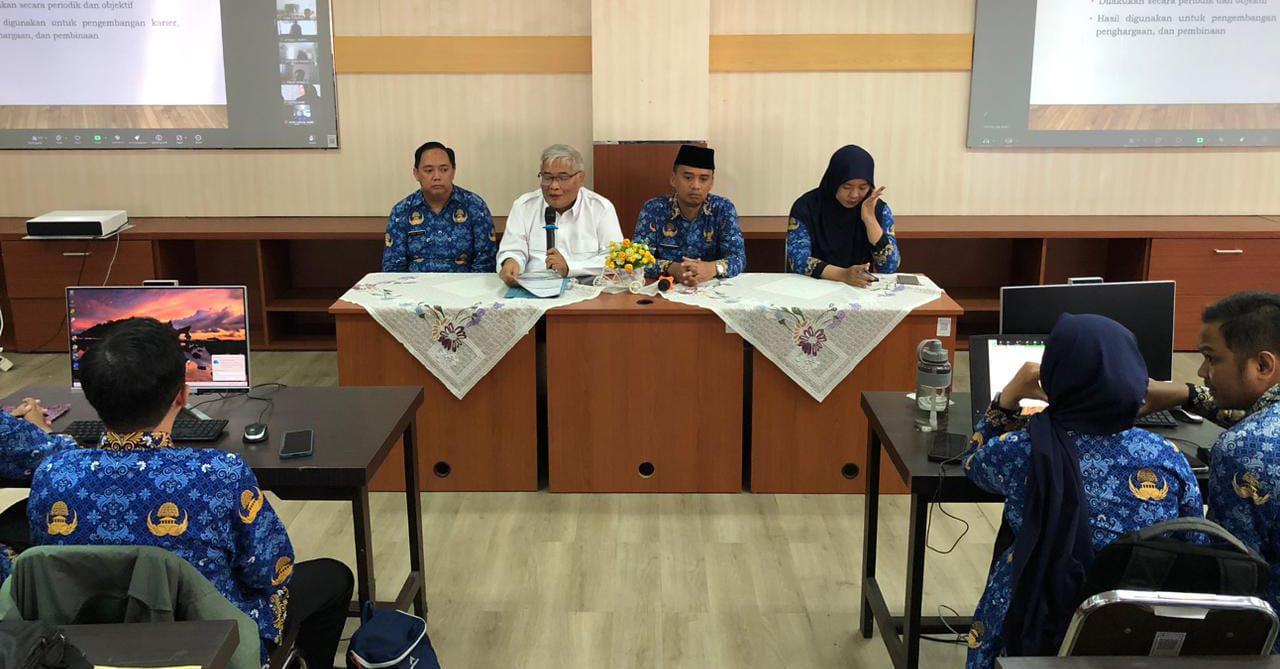 BKPSDM Kota Tasikmalaya Sosialisasikan E-Kinerja bagi PPPK Paruh Waktu