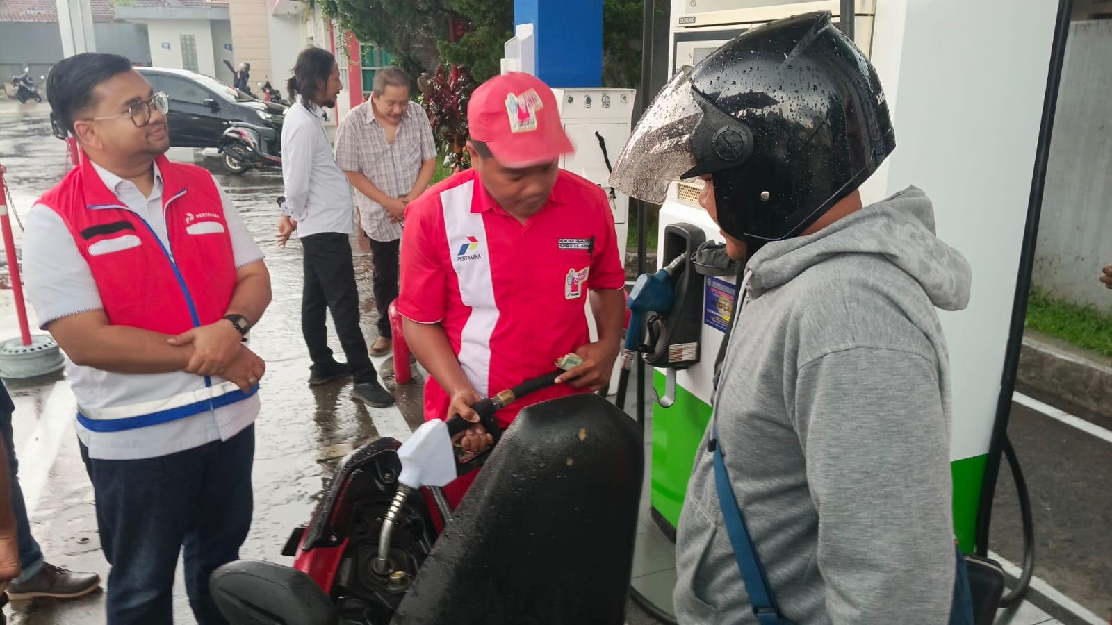 Pasca-Insiden Pertalite Bercampur Air, SPBU Padayungan Tasikmalaya Kembali Beroperasi