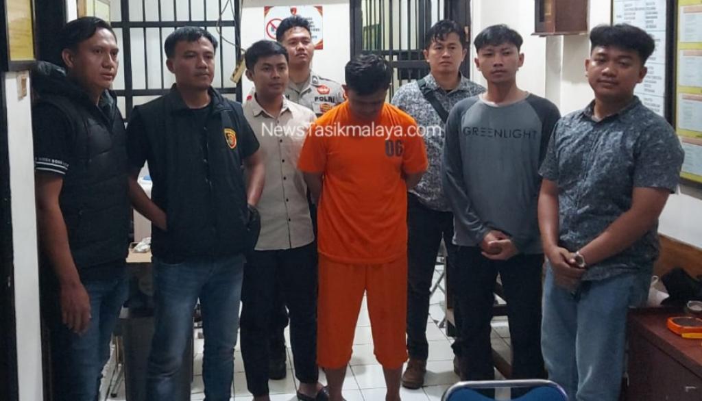 Persona Garang SL Lenyap: Sang Konten Kreator Tasikmalaya Kini Tertunduk Lesu di Balik Baju Oranye