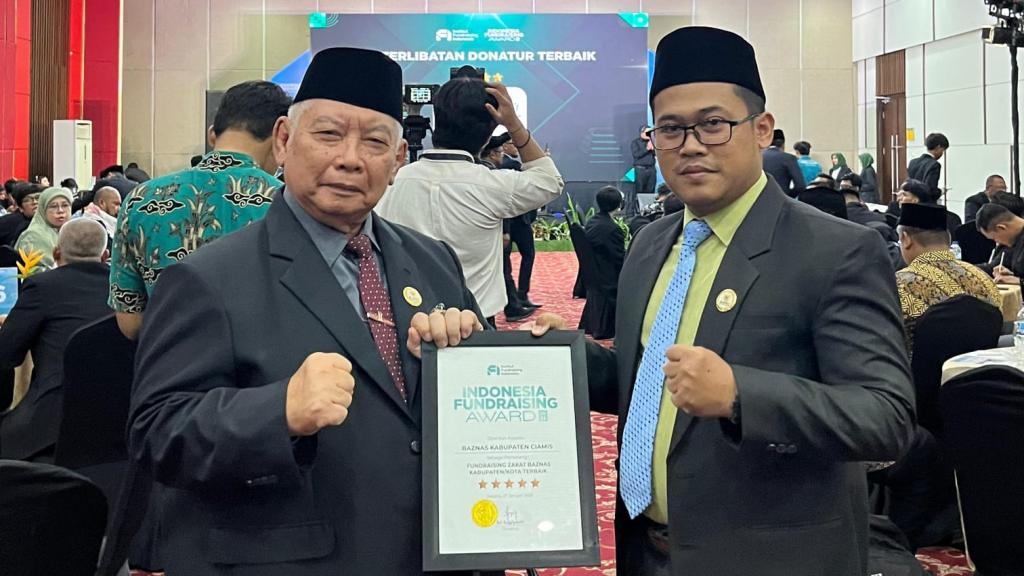 Inovasi Gerbang Sakti Antar BAZNAS Ciamis Raih Indonesia Fundraising Award 2025