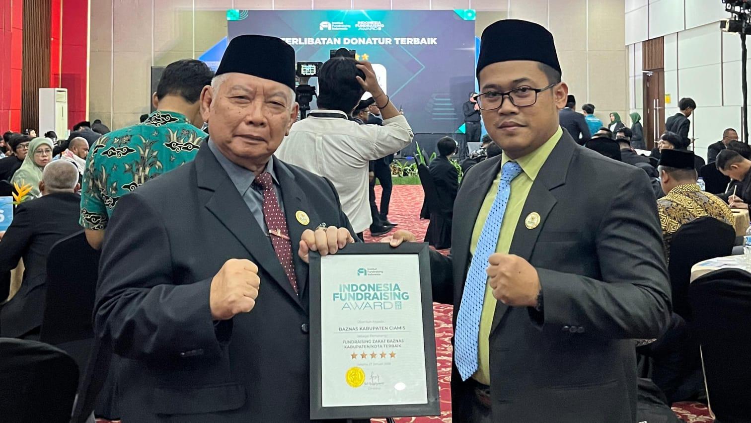 Inovasi Gerbang Sakti Antar BAZNAS Ciamis Raih Indonesia Fundraising Award 2025