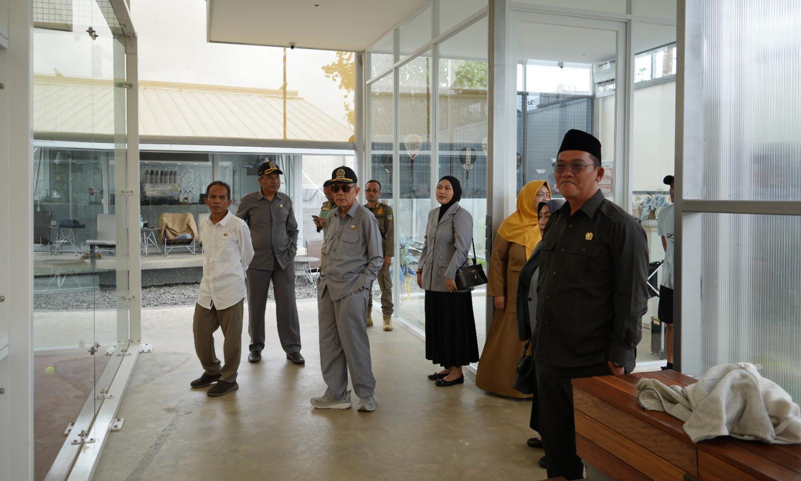 Bongkar Masalah Perizinan Lapangan Padel, Komisi I DPRD Kota Tasikmalaya Lakukan Sidak