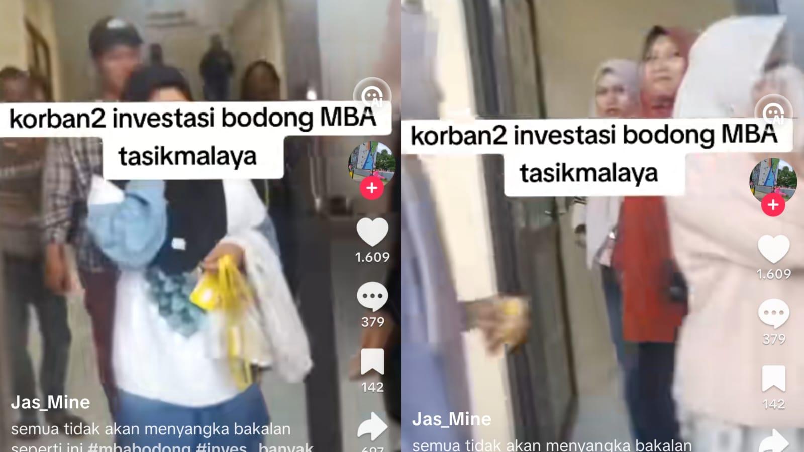Korban Dugaan Investasi Bodong MBA Datangi Polres Tasikmalaya Kota