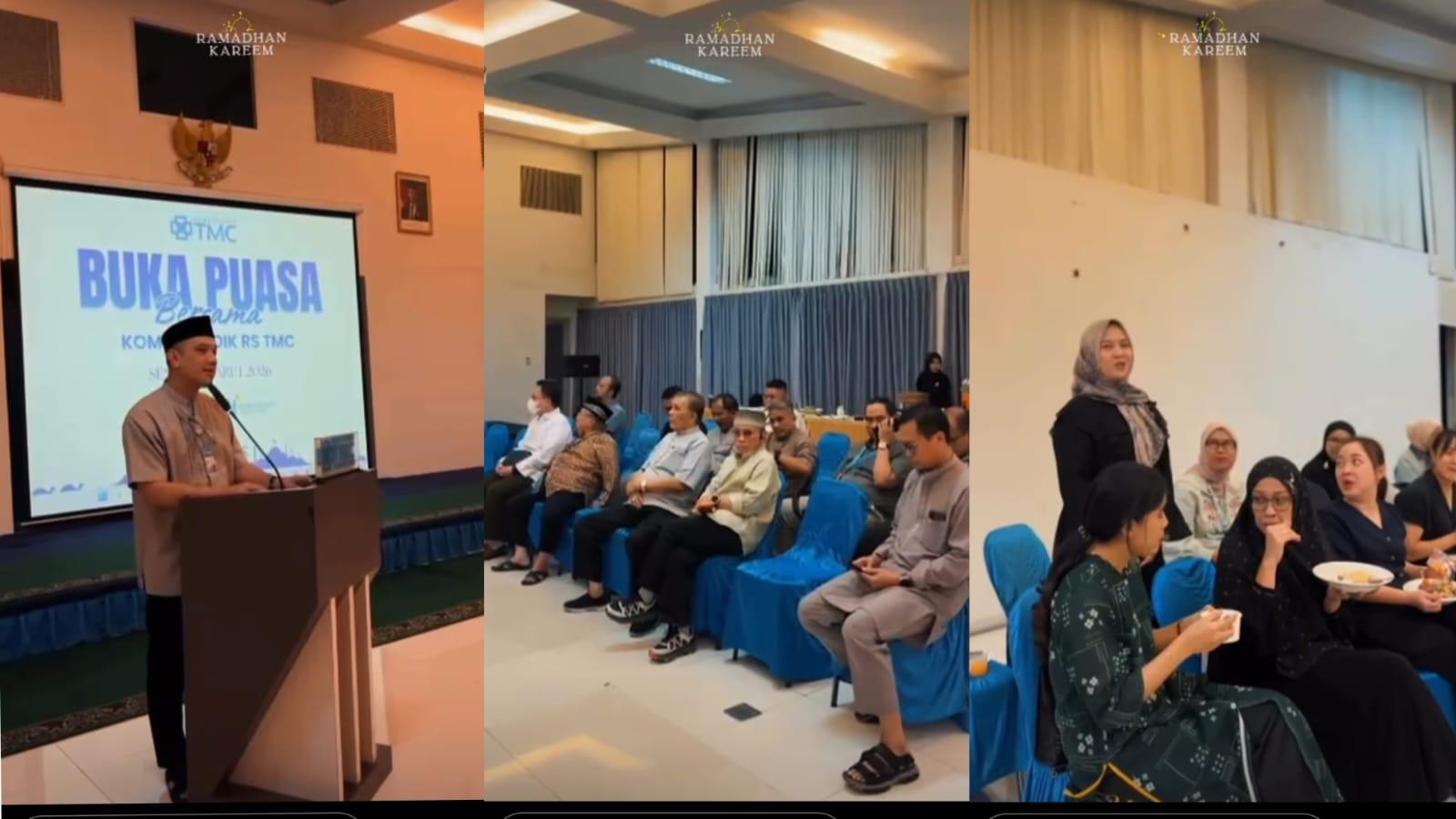 Pererat Silaturahmi, RS TMC Tasikmalaya Gelar Buka Puasa Bersama Komite Medik