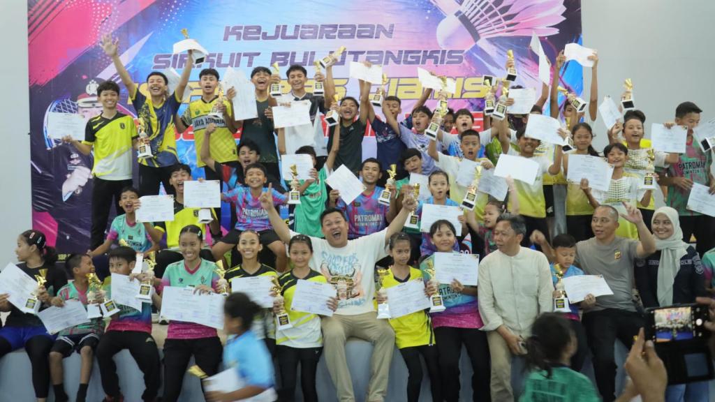 Resmi Ditutup, Kejuaraan Sirkuit Bulutangkis CIBAPA II 2026 Jadi Bukti Komitmen Polres Ciamis Bina Atlet Muda