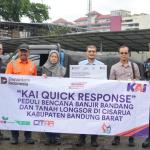 KAI Daop 2 Bandung Salurkan TJSL Rp1,1 Miliar Sepanjang 2025, Berlanjut hingga Triwulan I 2026