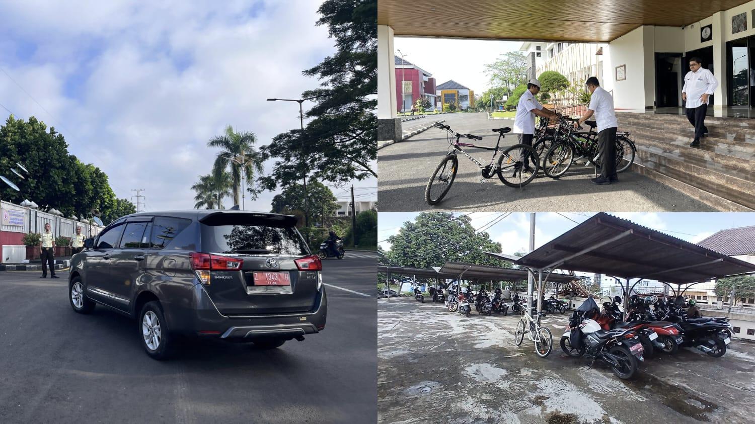 Hari Pertama Uji Coba CFD ASN di Pemkot Tasikmalaya, Penerapan Tanpa Kendaraan BBM Belum Maksimal