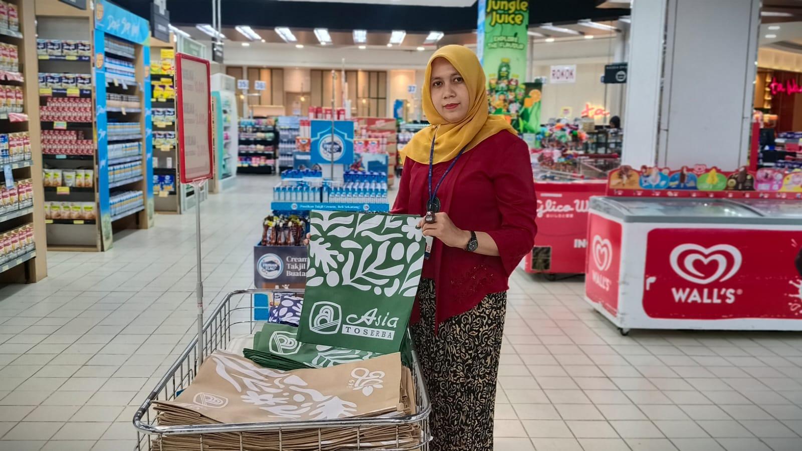 Kurangi Sampah Plastik, Plaza Asia Tasikmalaya Kampanyekan Penggunaan Totebag bagi Pengunjung