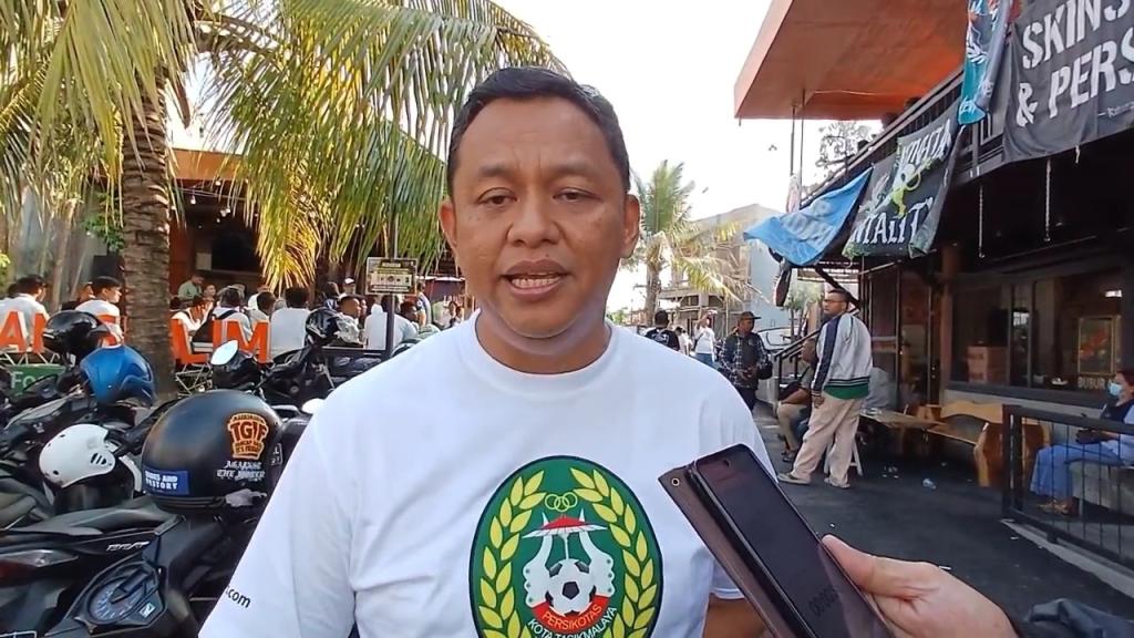 Kadisporabudpar Kota Tasikmalaya Sambut Kepengurusan Baru Persikotas FC