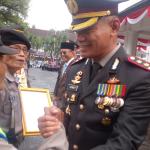 Kapolres Ciamis AKBP Akmal Resmi Pamit dalam Peringatan Hari Bhayangkara ke-79