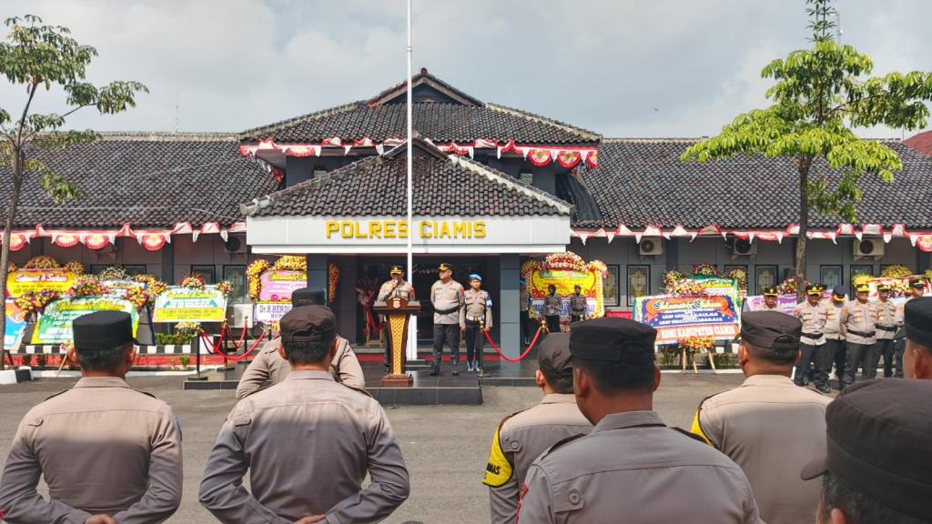 Kapolres Ciamis Resmi Berganti, AKBP Hidayatullah Siap Tingkatkan Pelayanan Publik
