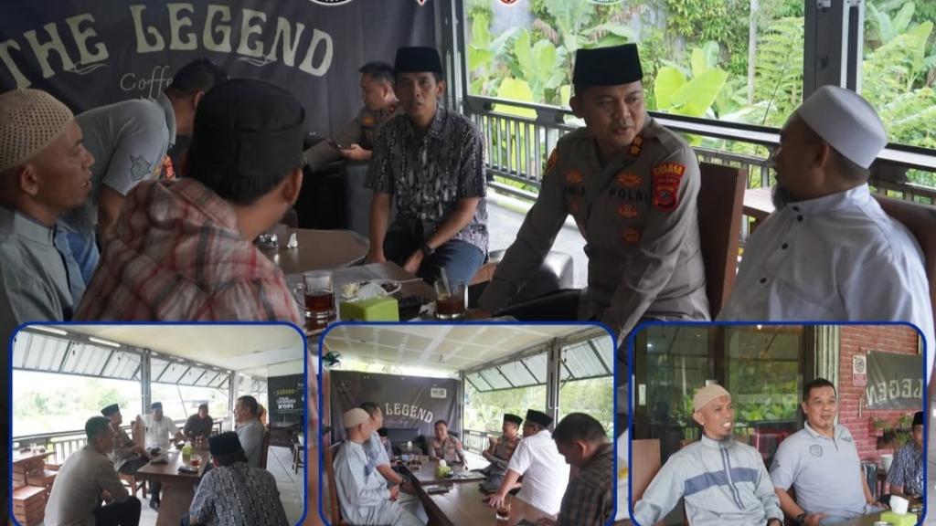 Kapolres Tasikmalaya Kota AKBP Andi Purwanto Silaturahmi dengan Elemen Masyarakat, Ada Al-Mumtaz dan FPI