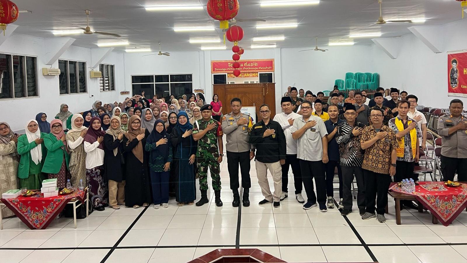 Kapolres Tasikmalaya Kota Hadiri Halal Bihalal Lintas Agama, Tegaskan Komitmen Jaga Kerukunan