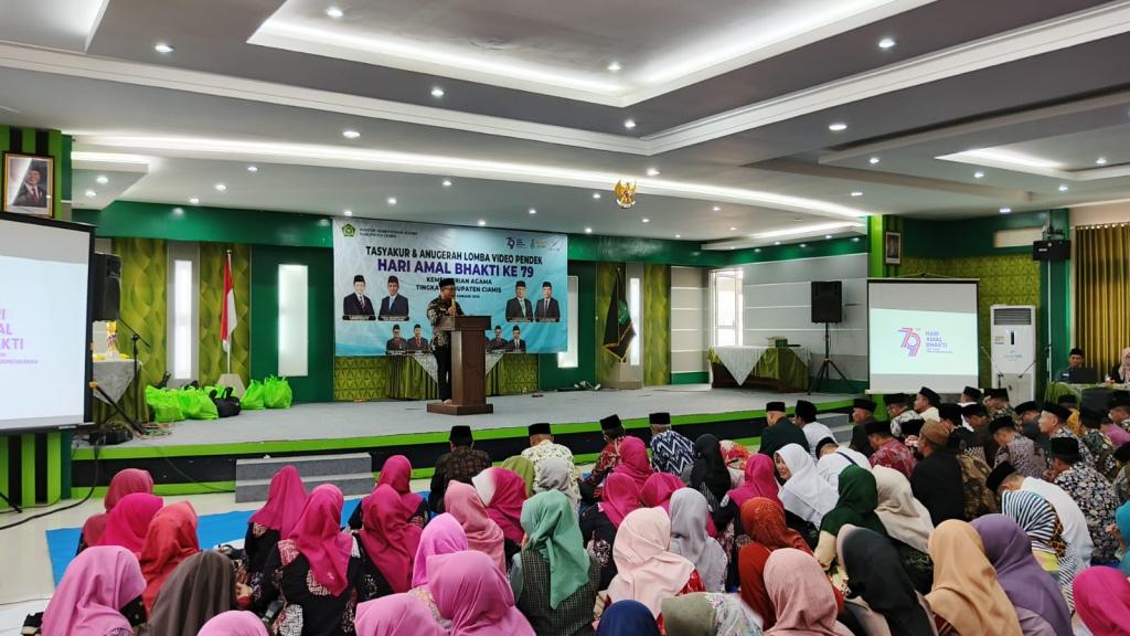 Kemenag Ciamis Gelar Puncak HAB Ke-79: Harmoni Umat dan Prestasi