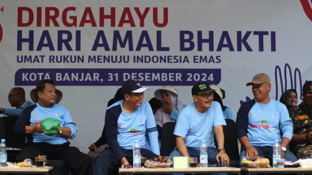 Kemenag Kota Banjar Gelar Jalan Sehat di Situ Leutik untuk Memperingati Hari Amal Bhakti ke-79