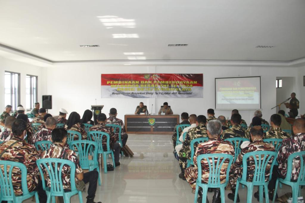 Kodim 0612/Tasikmalaya Gelar Pembinaan dan Pemberdayaan Keluarga Besar TNI untuk Wujudkan SDM Unggul
