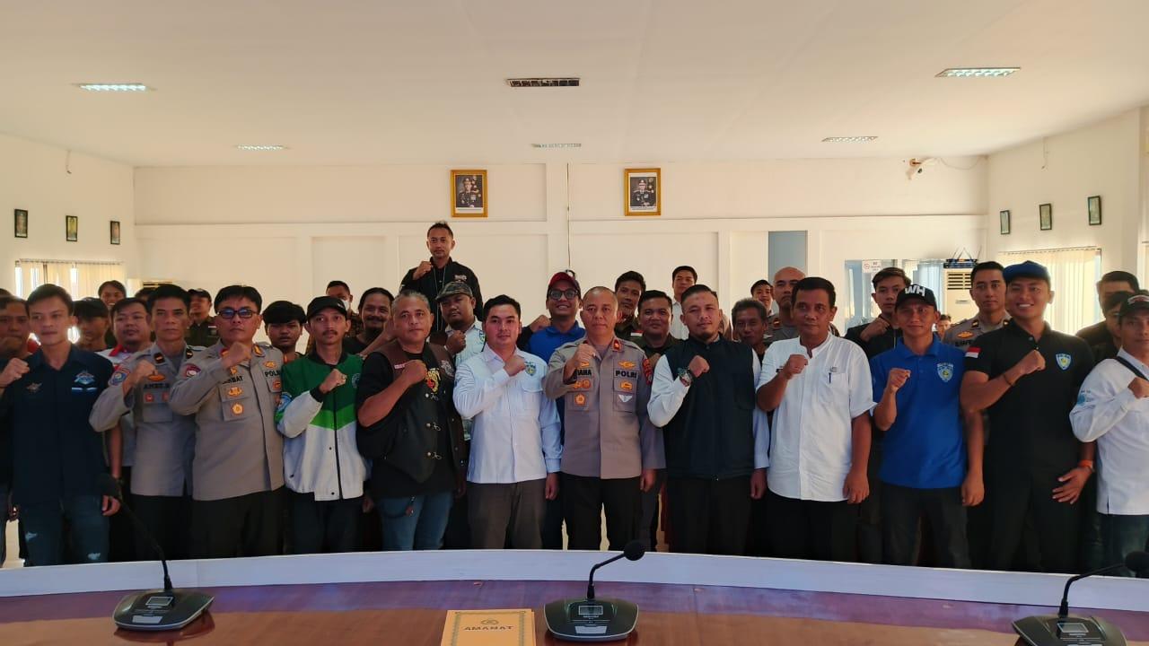 Komunitas Motor di Ciamis Deklarasi Jaga Keamanan Selama Ramadan