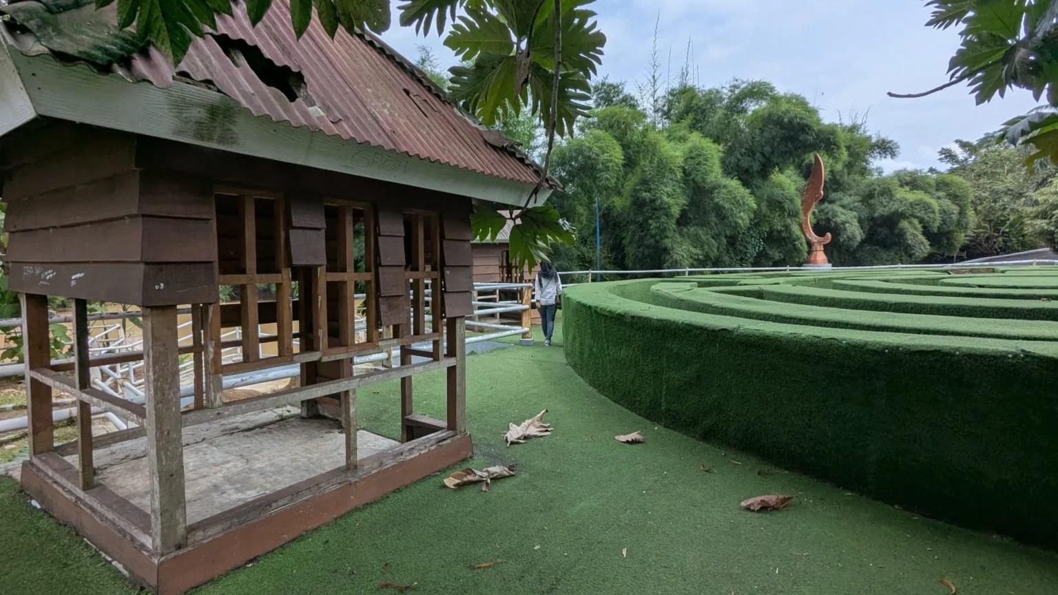 Kondisi Taman Ecopark Kota Banjar Memprihatinkan, Fasilitas Rusak dan Terbengkalai